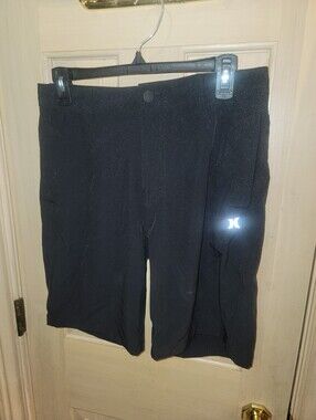 Mens Sz 30 Hurley Black Shorts